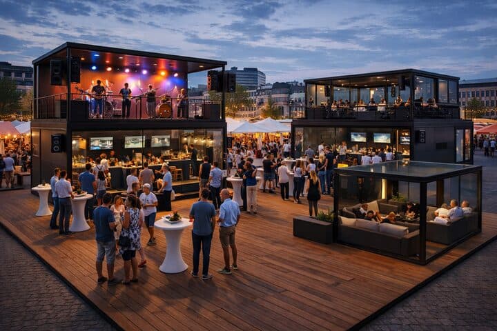 Live Performance Stage · Brand Launch
